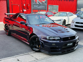 Nissan Skyline GT-R R34  V-Spec FULL YOSHIDA build with NISMO R1 engine for sale (#3923)