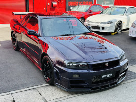 Nissan Skyline GT-R R34  V-Spec FULL YOSHIDA build with NISMO R1 engine for sale (#3923)