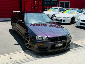 Nissan Skyline GT-R R34 V-Spec MIDNIGHT PURPLE II for sale (#3937)
