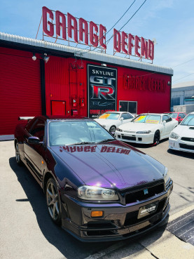 Nissan Skyline GT-R R34 V-Spec MIDNIGHT PURPLE II for sale (#3937)