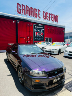 Nissan Skyline GT-R R34 V-Spec MIDNIGHT PURPLE II for sale (#3937)