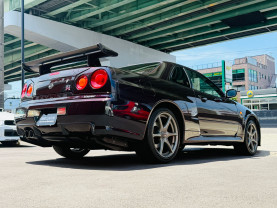 Nissan Skyline GT-R R34 V-Spec MIDNIGHT PURPLE II for sale (#3937)