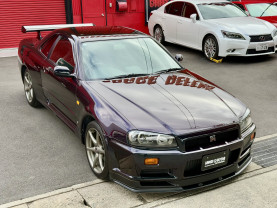 Nissan Skyline GT-R R34 V-Spec MIDNIGHT PURPLE II for sale (#3965)