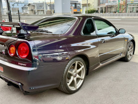 Nissan Skyline GT-R R34 V-Spec MIDNIGHT PURPLE II for sale (#3965)