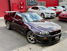 Nissan Skyline GT-R R34 V-Spec MIDNIGHT PURPLE II for sale (#3965)