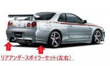 NISMO Rear Skirts / Rear Under Spoiler Set